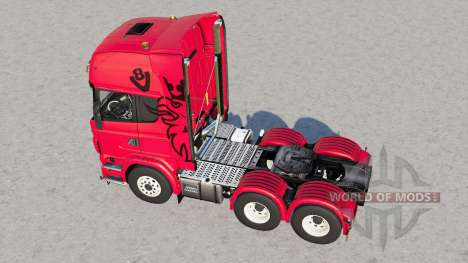 Scania R730 6x4 Tracteur Camion Topline Cabine pour Farming Simulator 2017