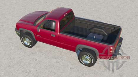 Chevrolet Silverado 2500 HD Cabine Régulière 200 pour Farming Simulator 2017