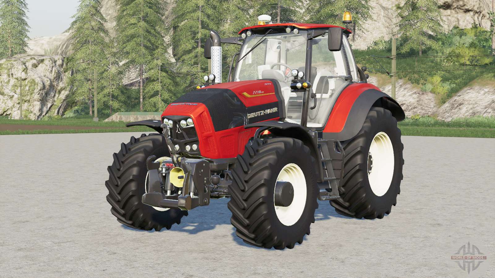 Deutz Fahr Serie 7 Ttv Agrotron Pour Farming Simulator 2017 7345