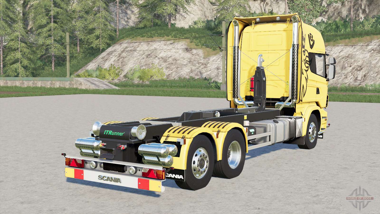 Scania R730 Hooklift Cabine Topline Pour Farming Simulator 2017 0632