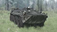 Transporteur blindé BTR-80 pour MudRunner