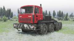 MZKT-7429 8x8 pour Spin Tires