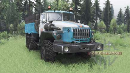 Ural-4320-10 6x6 pour Spin Tires