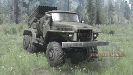 Ural-375D BM-21 für MudRunner