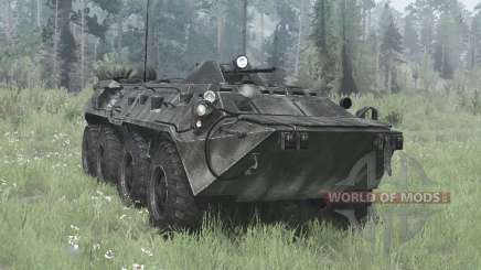 Transporteur blindé BTR-80 pour MudRunner