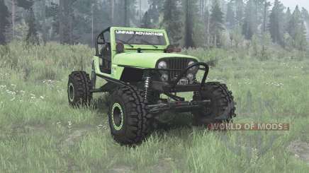 Jeep CJ-7 Renegade Rock Crawler für MudRunner