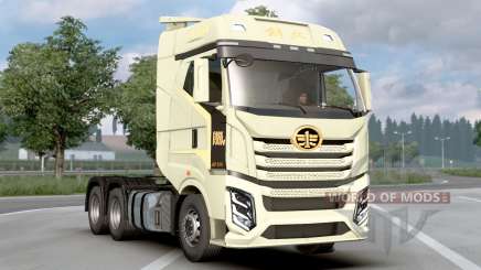 FAW Jiefang J6V 6x4 Camion Tracteur pour Euro Truck Simulator 2