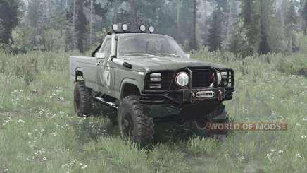 Ford F-150 Regular Cab Styleside Pick-up Off-Road pour MudRunner
