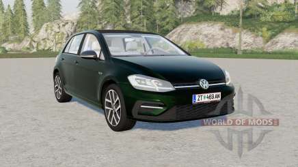 Volkswagen Golf TSI R-Line 5 portes (Typ 5G) 2018 pour Farming Simulator 2017