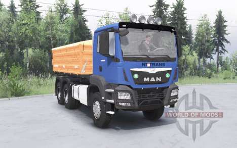 MAN TGS 6x6 Grande Cabine pour Spin Tires