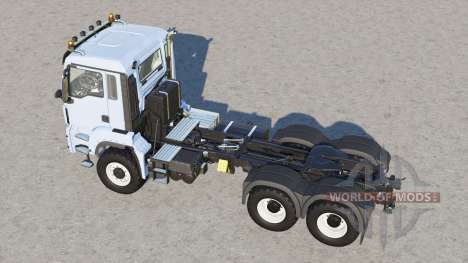 MAN TGS 6x6 Camion tracteur à cabine moyenne pour Farming Simulator 2017