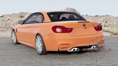 BMW M4 Cabrio (F83) 2014 pour BeamNG Drive