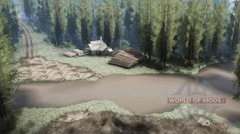 Carte Colina pour Spintires MudRunner