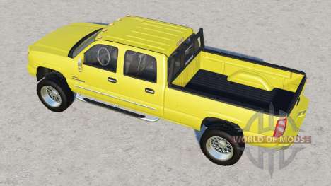 Chevrolet Silverado 2500 HD Doppelkabine 2002 für Farming Simulator 2017