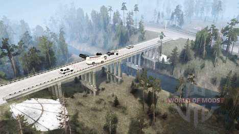 Ruisseau Cold pour Spintires MudRunner
