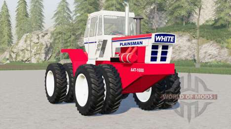 Weiß A4T-1600 Plainsman für Farming Simulator 2017