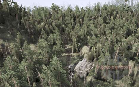 Map 大岸山 pour Spintires MudRunner