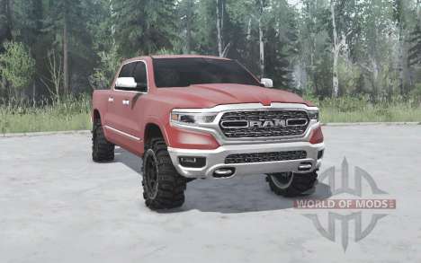 Ram 1500 Limited Cabine Double (DT) 2019 pour Spintires MudRunner