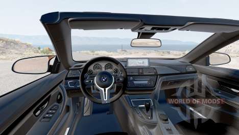BMW M4 Cabrio (F83) 2014 für BeamNG Drive