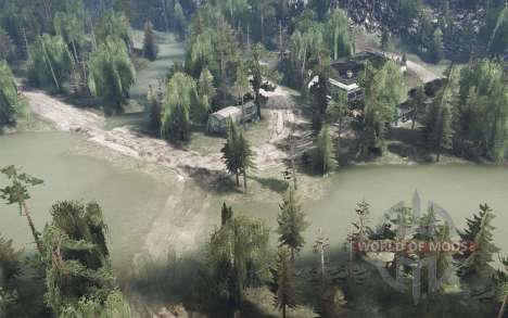 Map 鱼箩塘 pour Spintires MudRunner