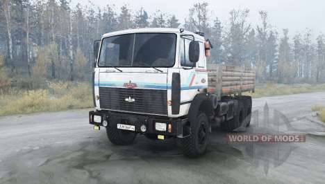 MAZ-6317 camion biélorusse pour Spintires MudRunner