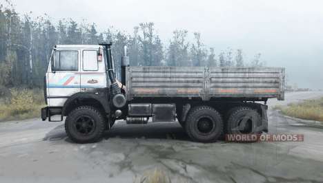 MAZ-6317 camion biélorusse pour Spintires MudRunner