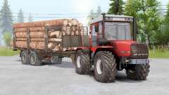 HTZ-17022 tracteur à traction intégrale pour Spin Tires