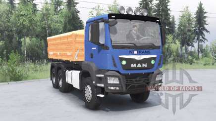 MAN TGS 6x6 Grande Cabine pour Spin Tires