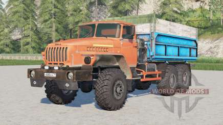Camion à benne basculante Ural-4320 pour Farming Simulator 2017