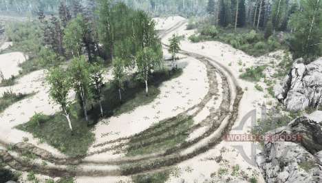 Route ensoleillée pour Spintires MudRunner