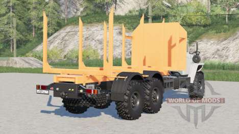 Camion à grumes courtes Ural-4320-60 pour Farming Simulator 2017