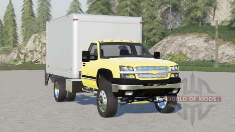 Chevrolet Silverado 3500 Box Truck 2003 pour Farming Simulator 2017
