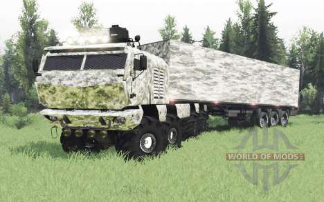 KamAZ-53958 Tornade 2015 pour Spin Tires