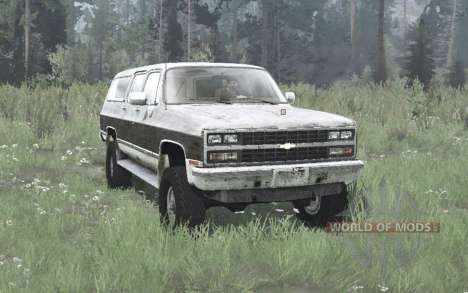 Chevrolet K2500 Suburban 1989 pour Spintires MudRunner