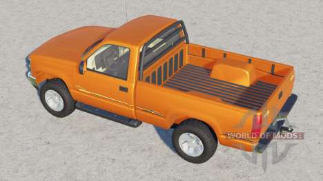 Chevrolet Silverado D20 Cabine Régulière pour Farming Simulator 2017