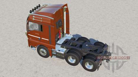MAN TGX 6x2 XLX Camion tracteur à cabine pour Farming Simulator 2017
