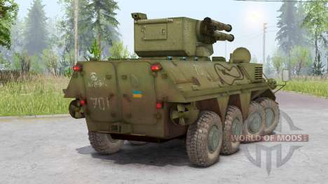 BTR-4E Bucéphale pour Spin Tires