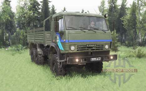 KamAZ-5350 Mustang 2007 pour Spin Tires