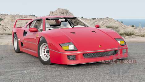 Ferrari F40 1990 pour BeamNG Drive