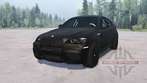 BMW X6 M (Е71) 2009 pour Spintires MudRunner