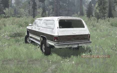 Chevrolet K2500 Suburban 1989 für Spintires MudRunner