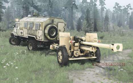 GAZ-66 4x4 pour Spintires MudRunner