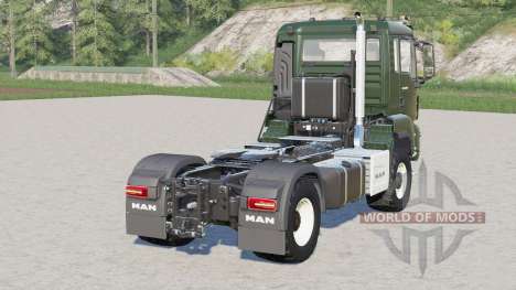 MAN TGS 18.500 4x4 Camion tracteur à cabine cent pour Farming Simulator 2017