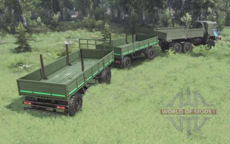 KamAZ-5350 Mustang 2007 pour Spin Tires
