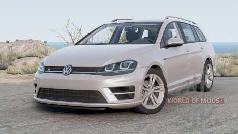 Volkswagen Golf R Variant (Typ 5G) 2015 pour BeamNG Drive