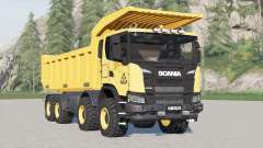 Scania G 370 XT 8x8 Camion à benne basculante 2019 pour Farming Simulator 2017