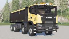 Scania G 370 XT 8x8 Camion à benne basculante 2018 pour Farming Simulator 2017