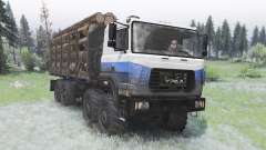 Ural-532362 8x8 für Spin Tires