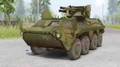 BTR-4E Bucephalus für Spin Tires