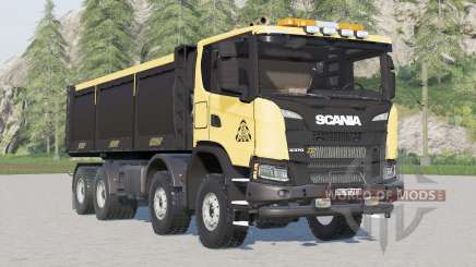 Scania G 370 XT 8x8 Muldenkipper 2018 für Farming Simulator 2017